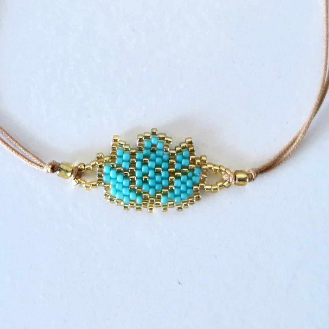 Lotus Beaded Bracelet