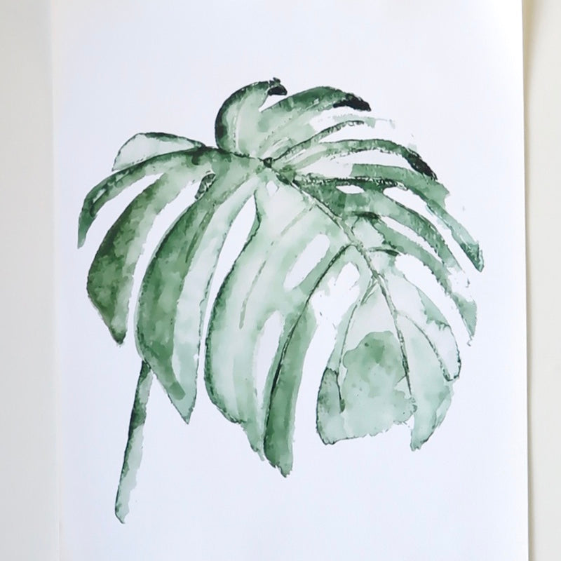 Monstera Deliciosa on Canvas - Nomad Designs Online