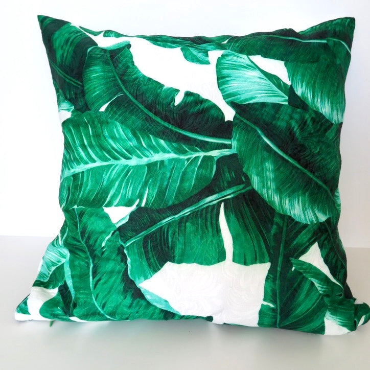 Tropical Palm Cushion Cover - Nomad Designs Online