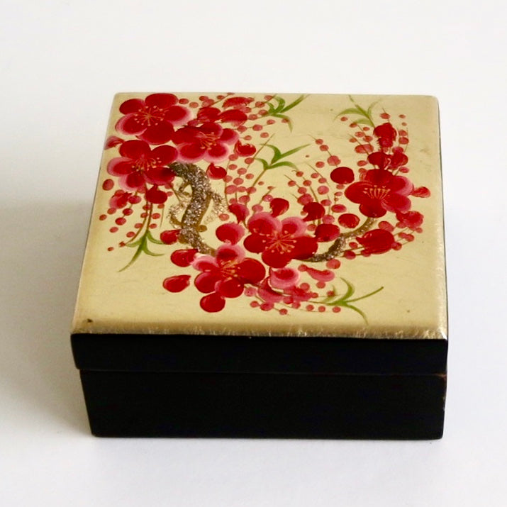 Blossoms on Gold, Accessory Box - Nomad Designs Online