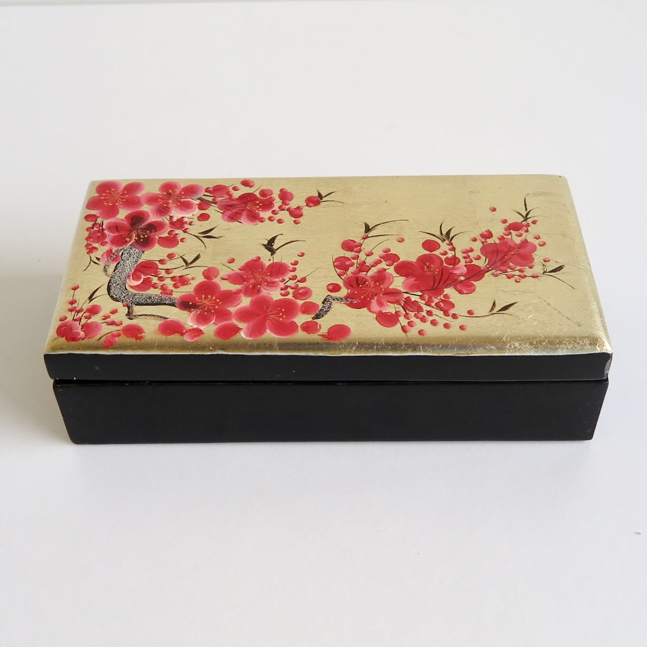 Blossoms on Gold, Accessory Box - Nomad Designs Online