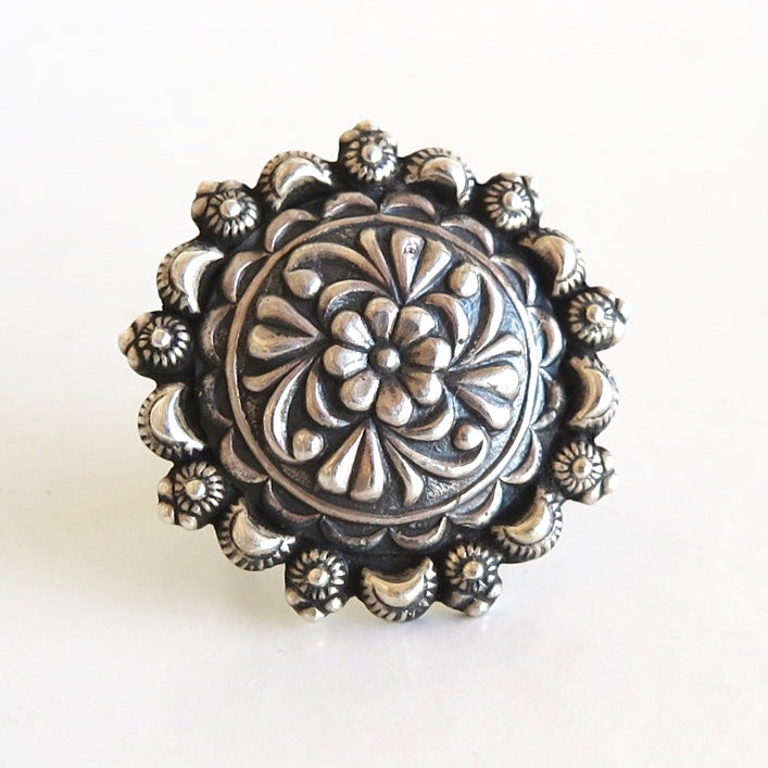 Chitai Flower Ring - Nomad Designs Online