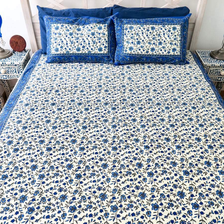 Floral Fantasy Bed Cover