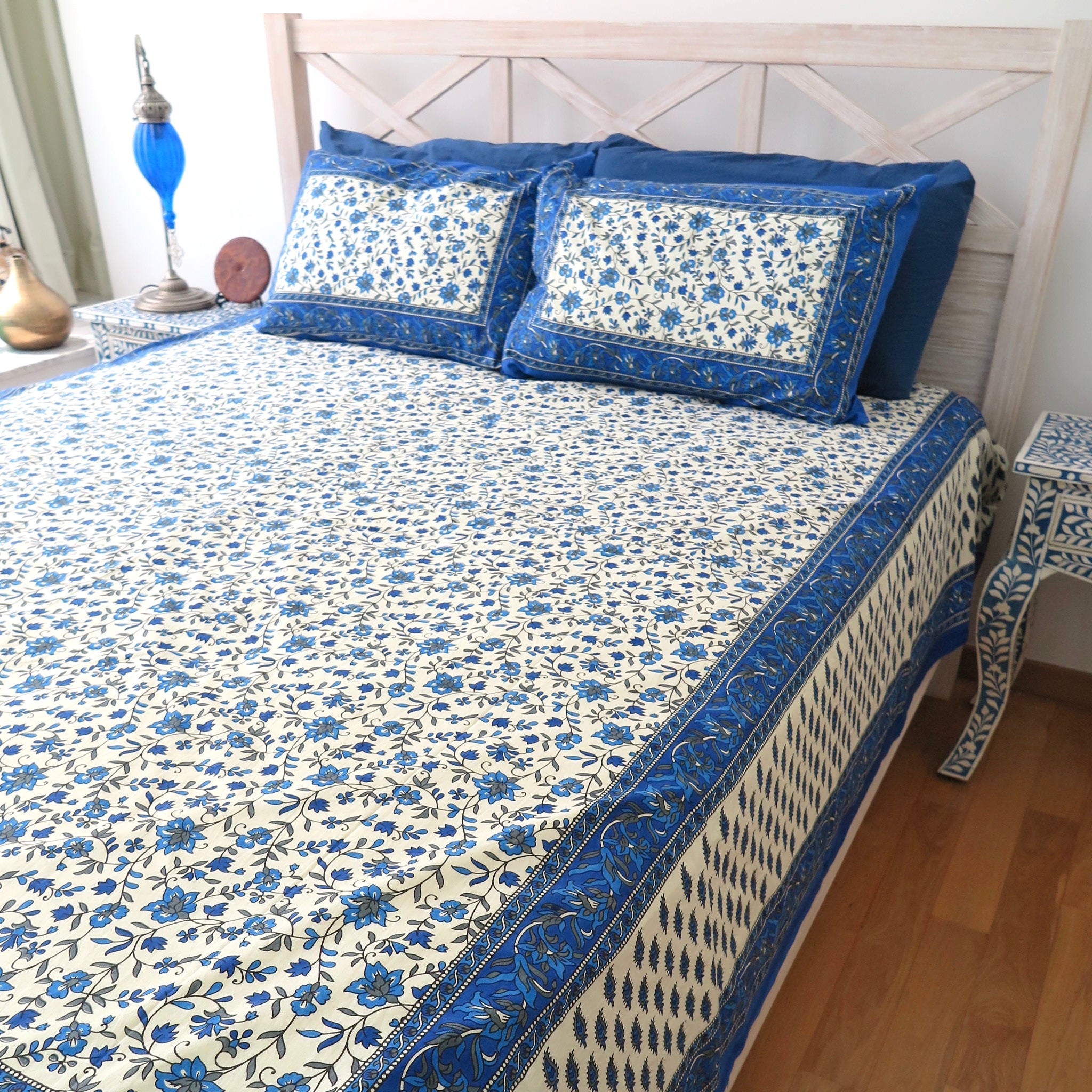 Floral Fantasy Bed Cover