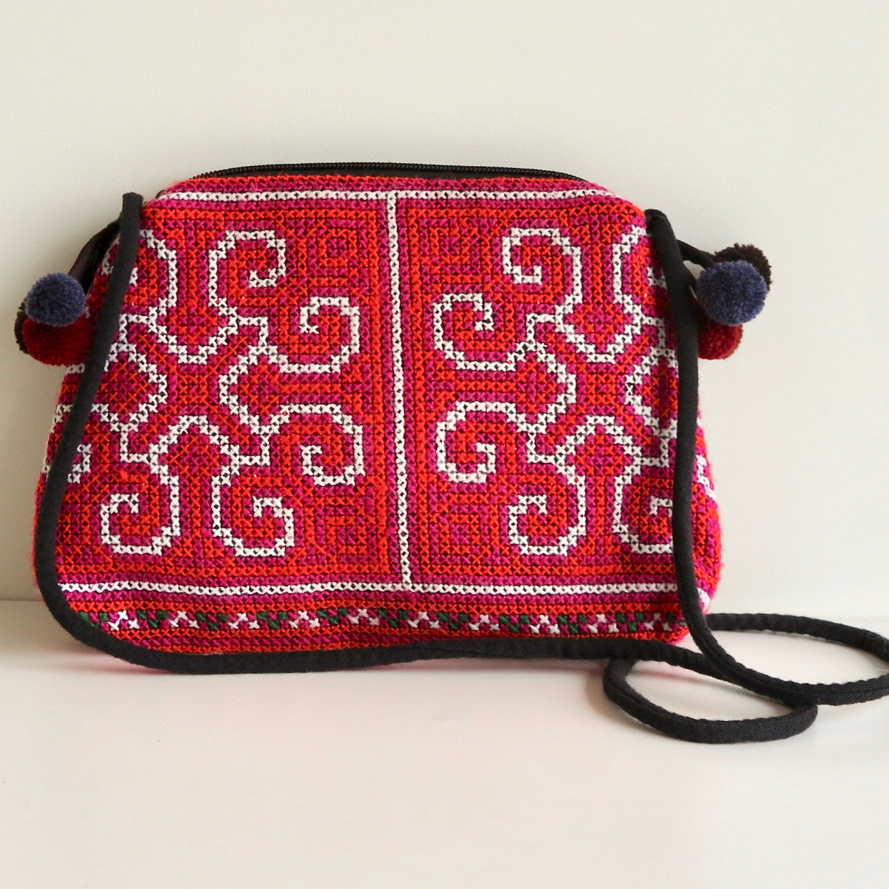 Embroidered, Cross Body Bag