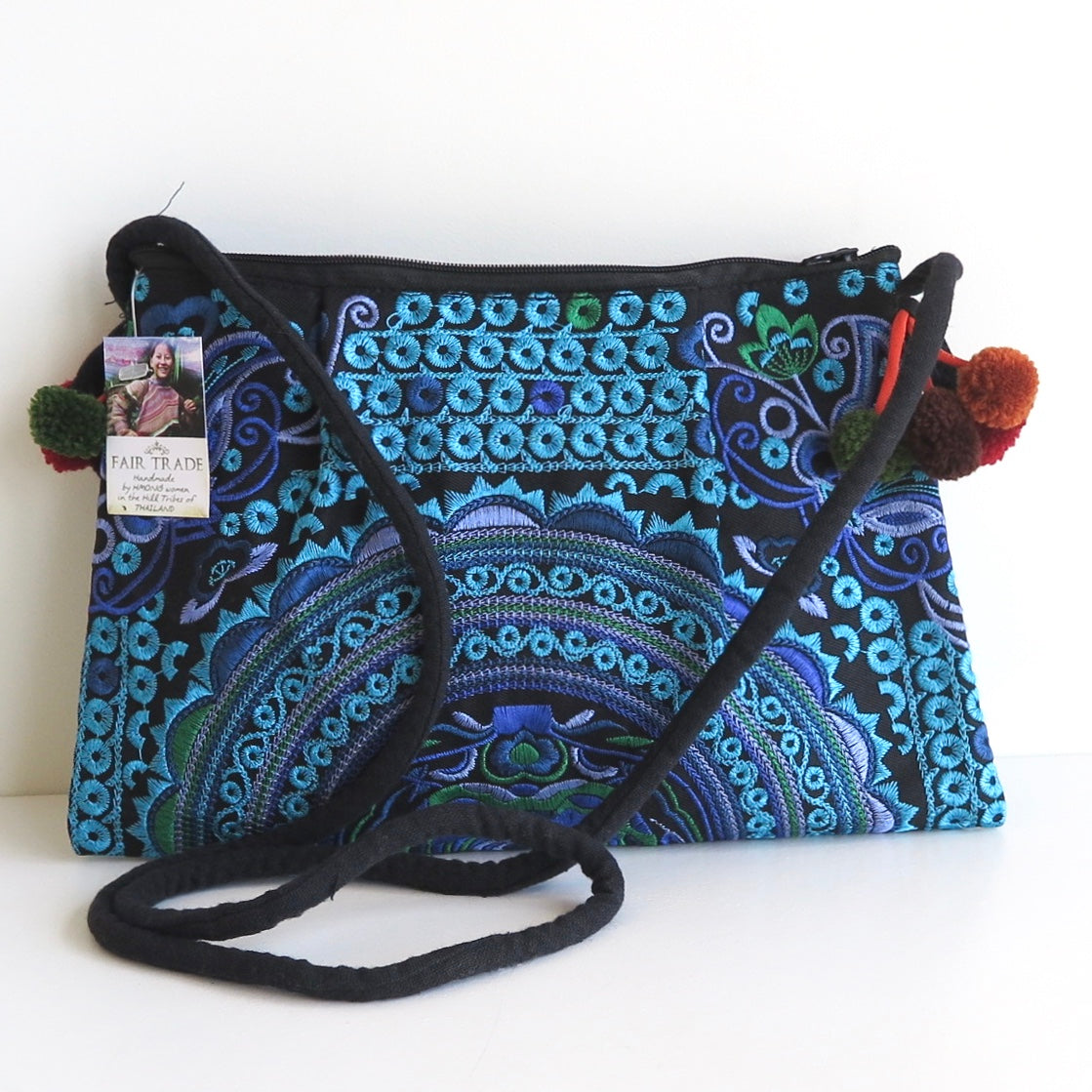 Turquoise Fair Trade, Cross Body Bag