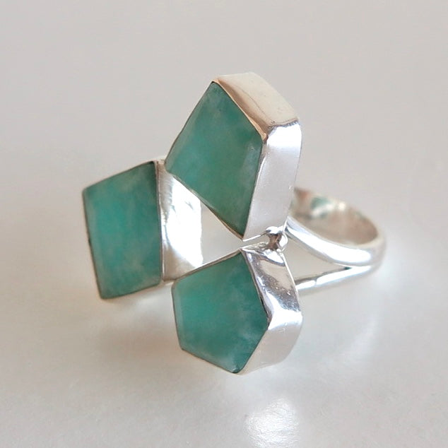 Amazonite Ring