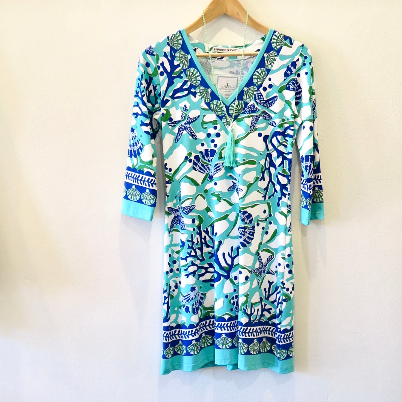 Ocean V Neck Dress