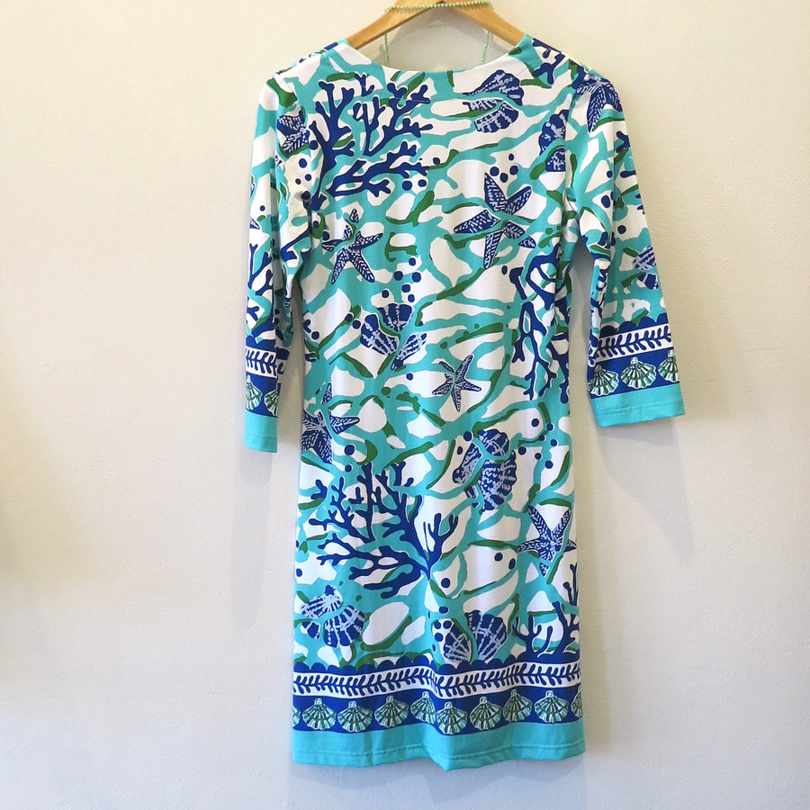 Ocean V Neck Dress