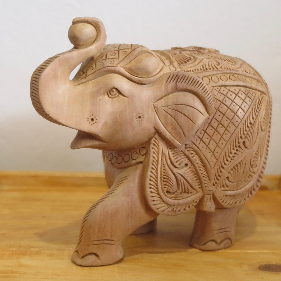 Hand Carved, Elephant