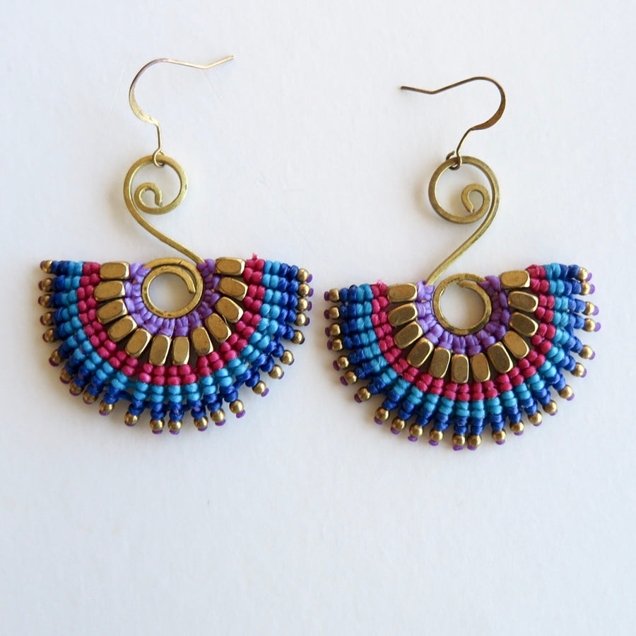 Hmong Tribal Earrings