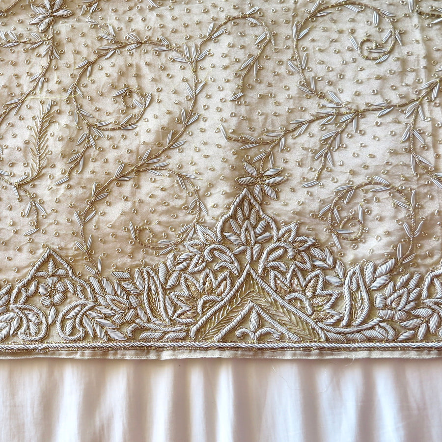 Luxurious Hand Stitched Bed Cover/Runner