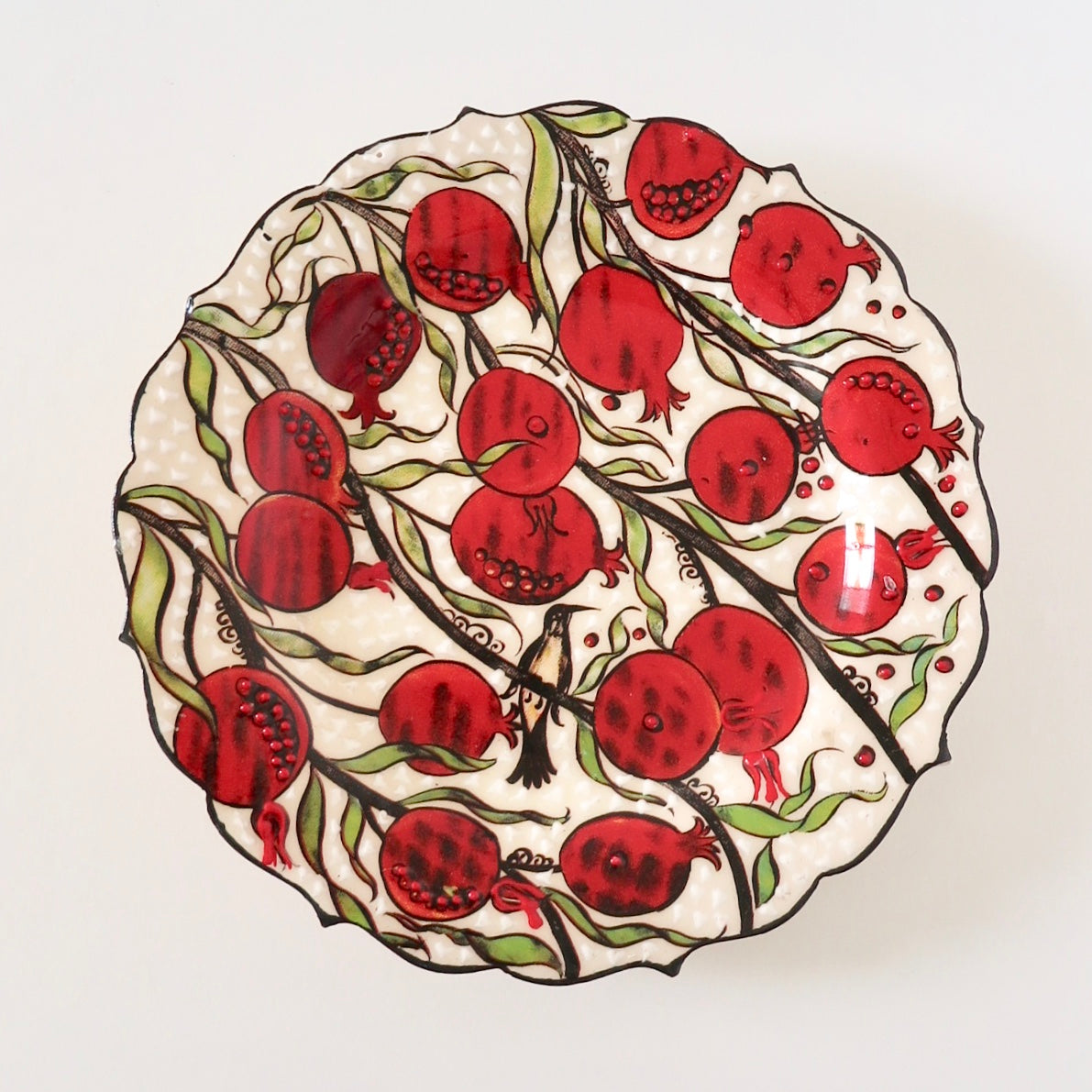 Decorative Turkish, Pomegranate Plate