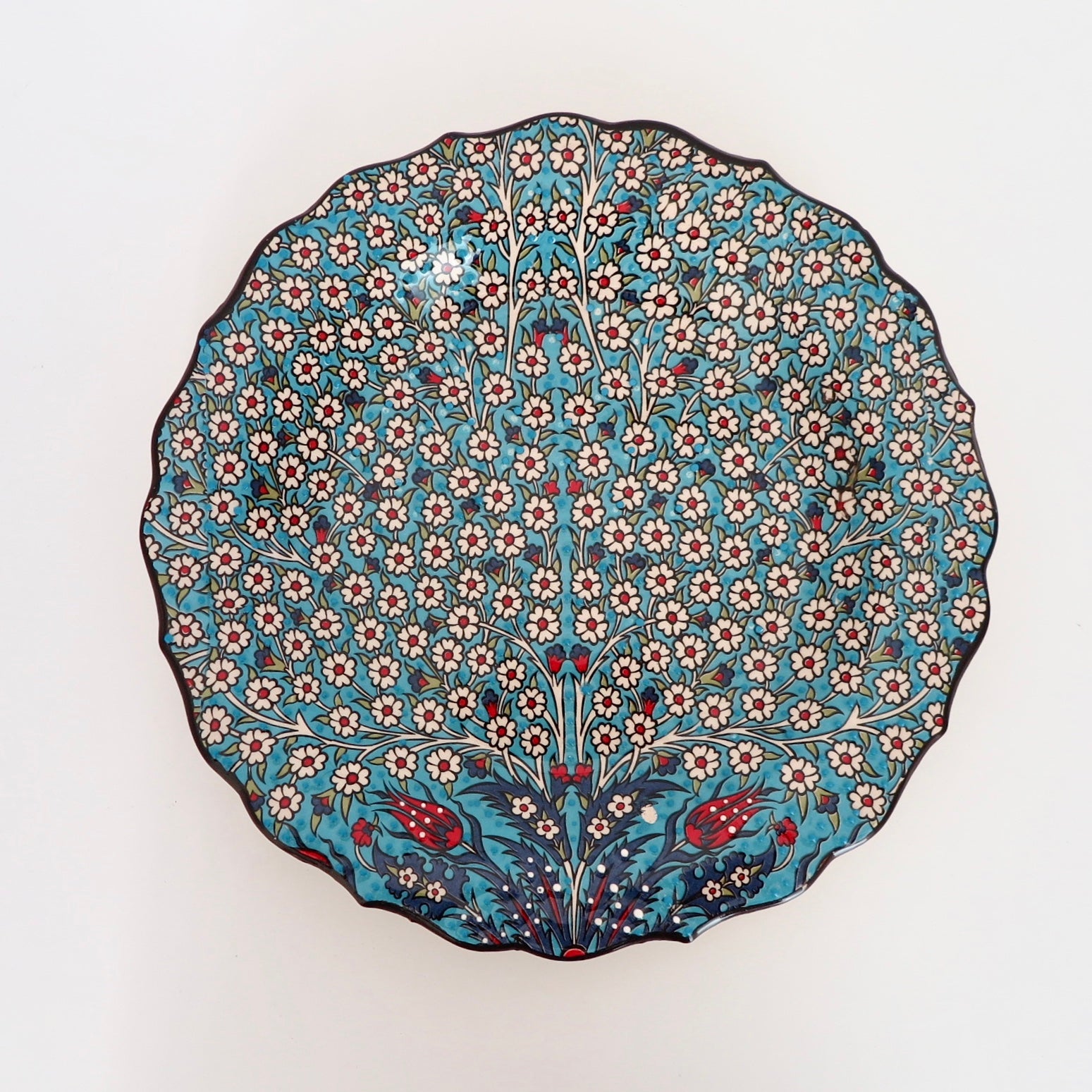 Decorative Turkish, Ceramic Plate - Nomad Designs Online