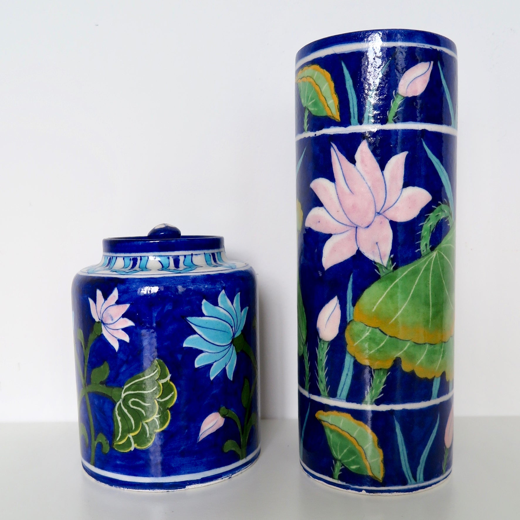 Blue Lotus Vase - Nomad Designs Online