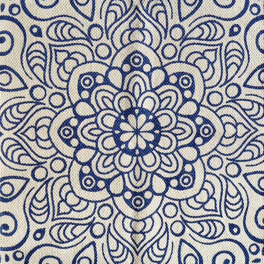 Blue Mandala Mat - Nomad Designs Online