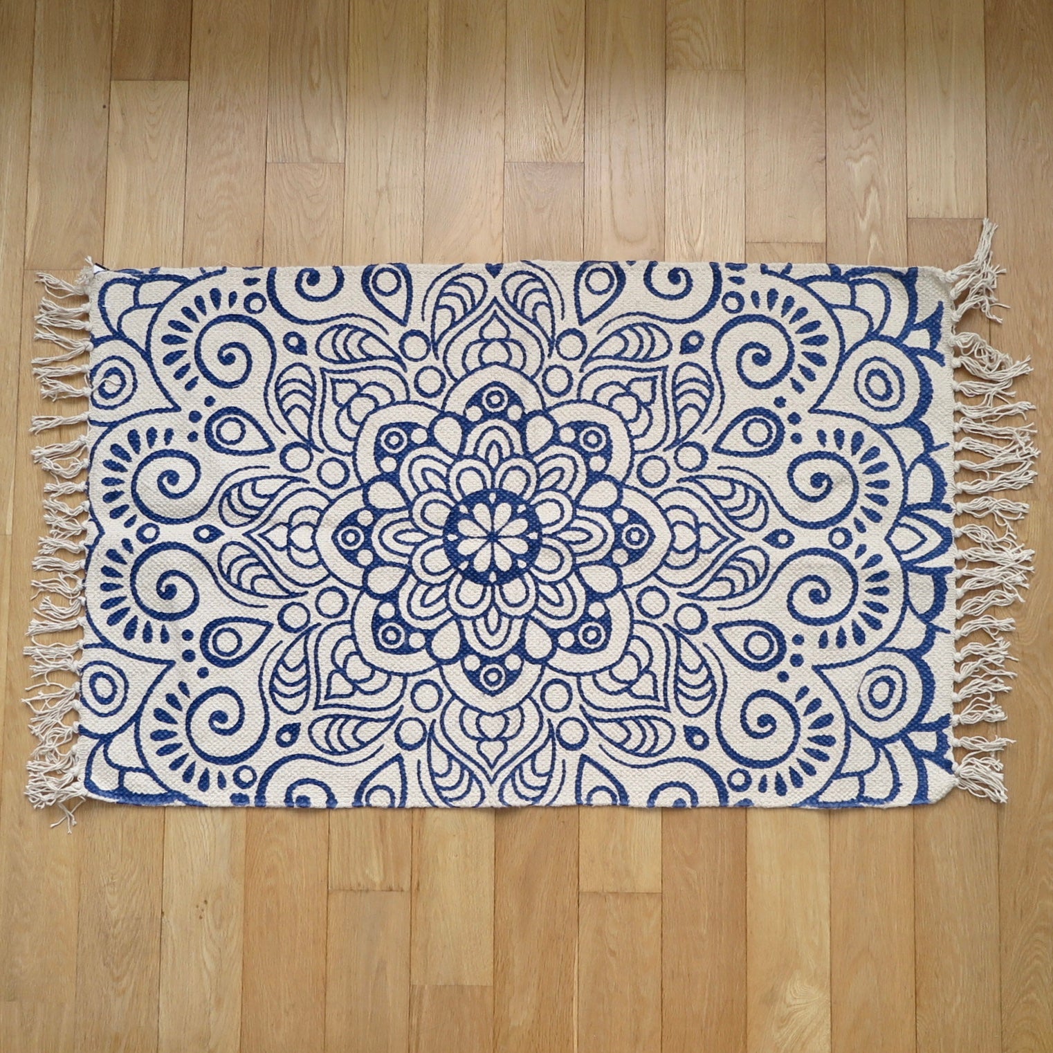 Blue Mandala Mat - Nomad Designs Online