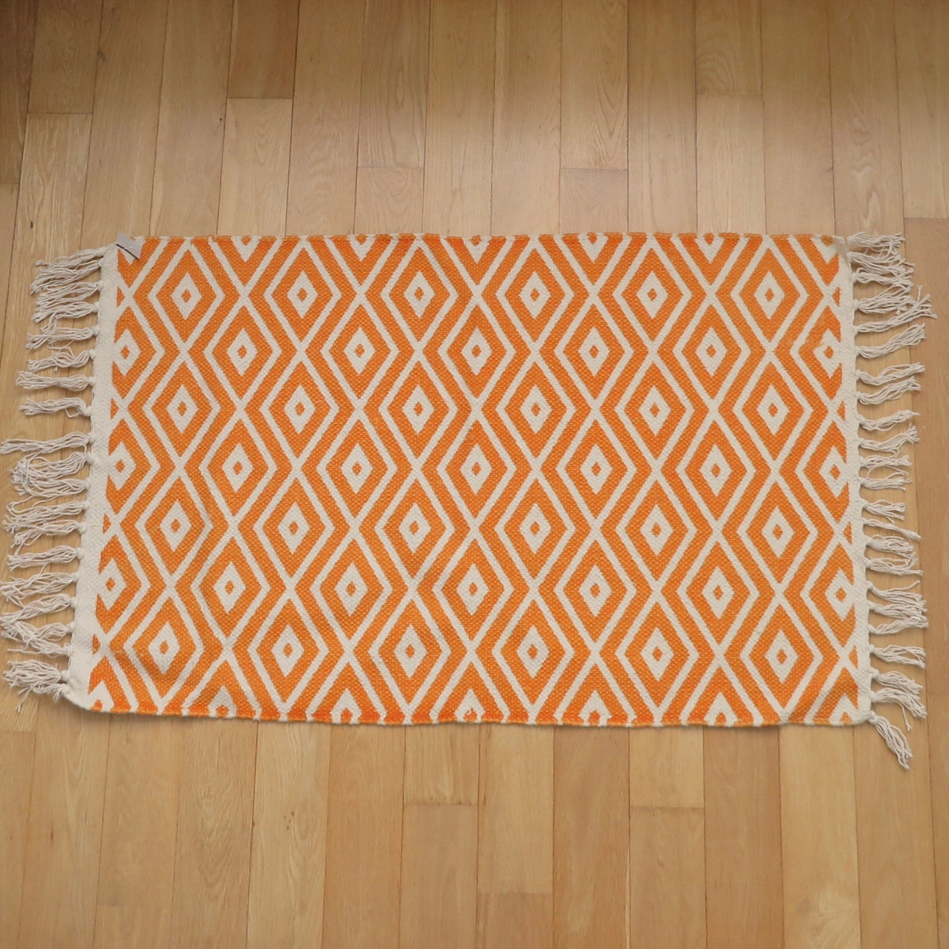 Orange Diamond Mat - Nomad Designs Online