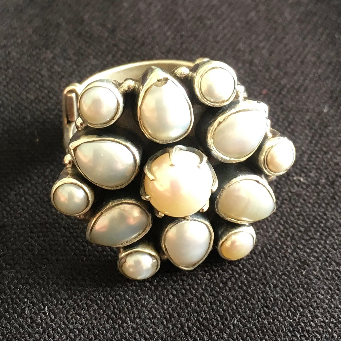 Mother of Pearl 13, Ring - Nomad Designs Online