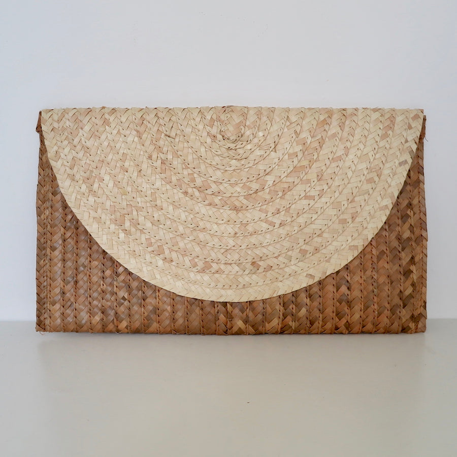 Hand Woven Cane Clutch - Nomad Designs Online