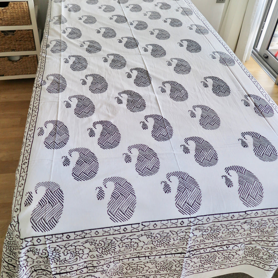 Black and White Whale, Bed Cover