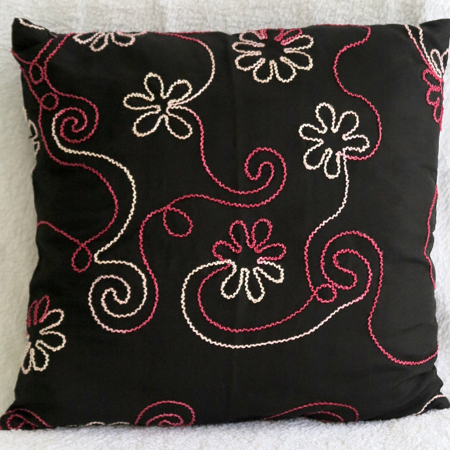 Swirl Flower Stitch, Cushion Cover - Nomad Designs Online