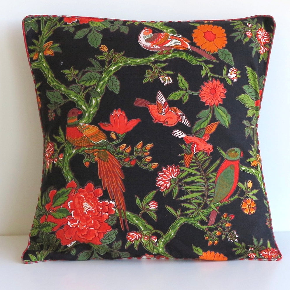 Birds in Paradise, Cushion Cover - Nomad Designs Online