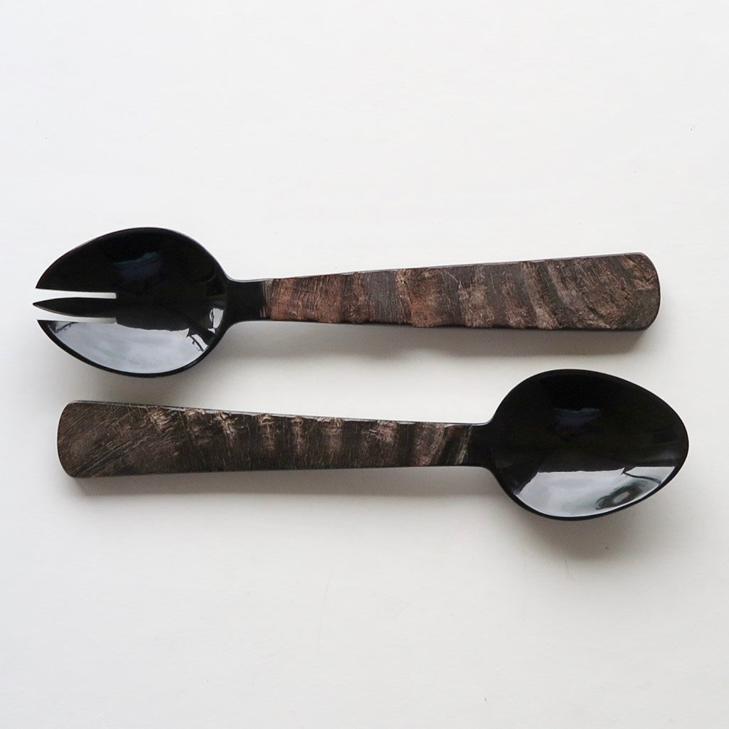 Wood BH Salad Servers - Nomad Designs Online