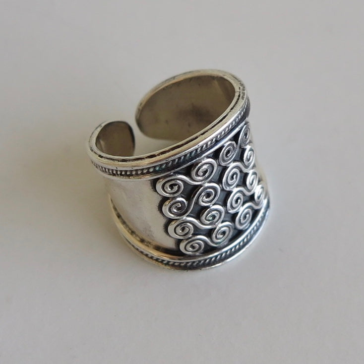 Tribal Band Ring - Nomad Designs Online