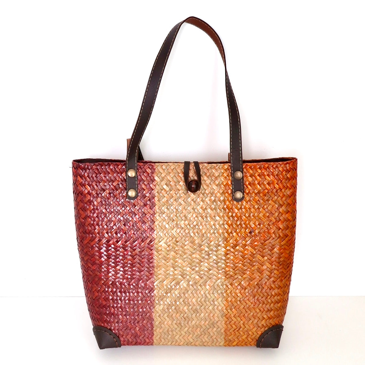 Triple Tone, Cane Shoulder Bag